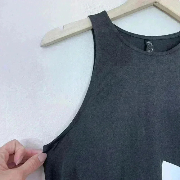 Adidas Womens Disrupt Sleeveless Tank Top Grey Size XS - Picture 3 of 7